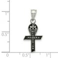 thumbnail image 2 of Sterling Silver Antiqued Mi Primera Communion Mini Ribbon Pendant, 2 of 2
