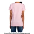 thumbnail image 3 of Playera Fruit Of The Loom para Mujer, Cuello Redondo Manga Corta Rosa Talla  EG, 3 of 4