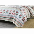 thumbnail image 3 of MarCielo 2/3 Piece Kids Cotton Quilt Bedspread Comforter Set Throw Blanket for Teens Boys Girls Kids Beds Bedding Coverlet LiTa Twin 2 Piece, 3 of 5