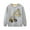 ZD-Grey, variant on Karoyedx Boys Sweatshirt Long Sleeve Crewneck Pullover Toddler Kids Casual Loose Soft Active Pullover T-Shirt Basic Sweatshirt Brown Size,3-4 Years