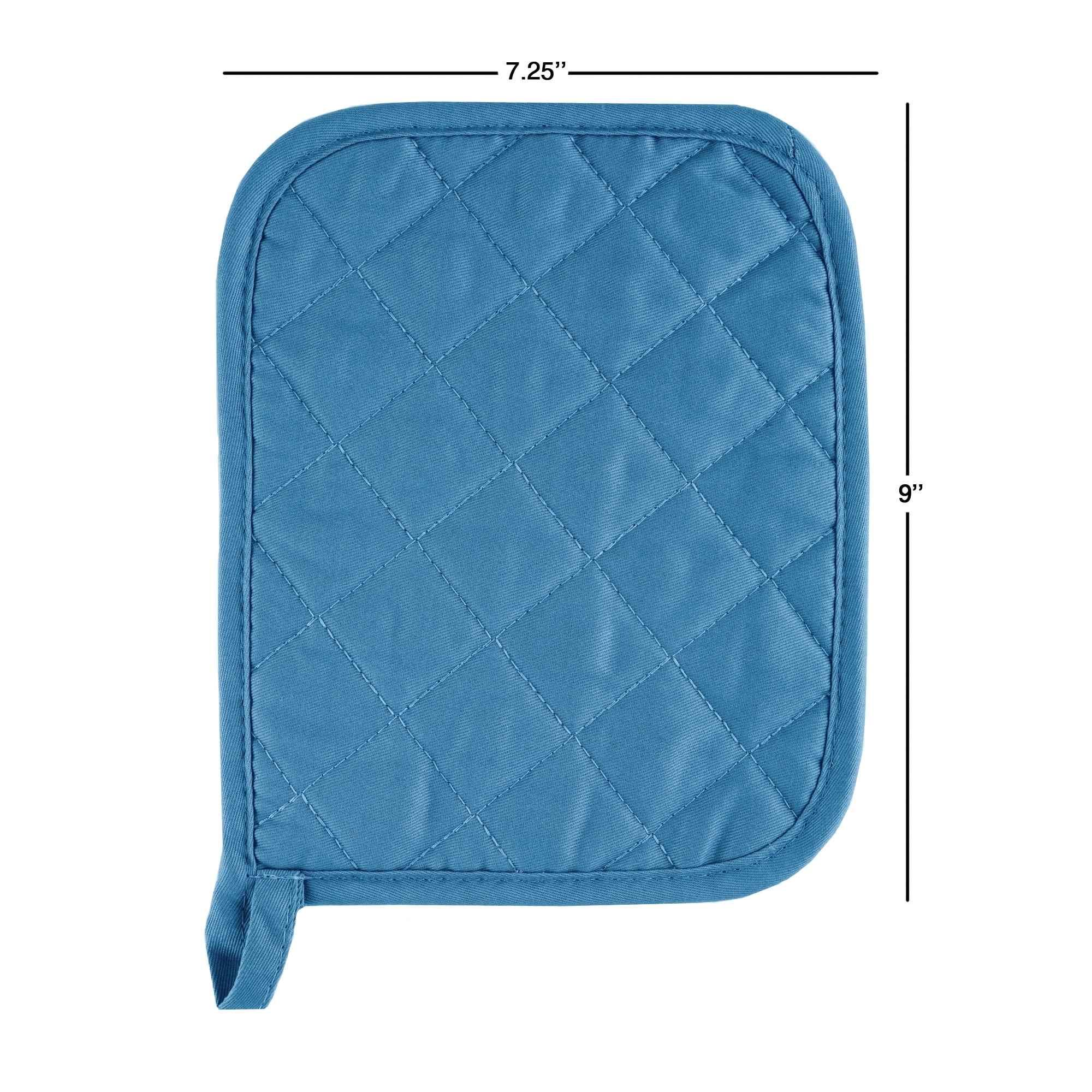 Pot Holder Set With Silicone Grip, Quilted And Heat Resistant (Set of 2) By  Somerset Home