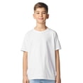 thumbnail image 2 of Crown Craze® Youth Short Sleeve T-Shirts 100% U.S. Cotton Crewneck Solid Tee Shirt (Orange, XL), 2 of 7