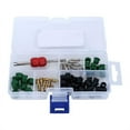 thumbnail image 2 of Lefu 71pcs Air Condition Repair Kit Repair Tool/10pcs Valve Cores/50pcs Hose Gaskets, 2 of 9