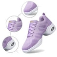 thumbnail image 4 of Wovix Jazz Shoes Lace-up Sneakers For Women Modern Dance Shoes Platform Walking Dance Shoes Cushioning Shoes Versatile And Sneakers Soft Basic Athletic Footwear, 4 of 8