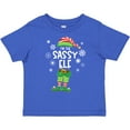 thumbnail image 3 of Inktastic Funny Christmas I'm the Sassy Elf with Shoes and Hat Boys or Girls Toddler T-Shirt, 3 of 5