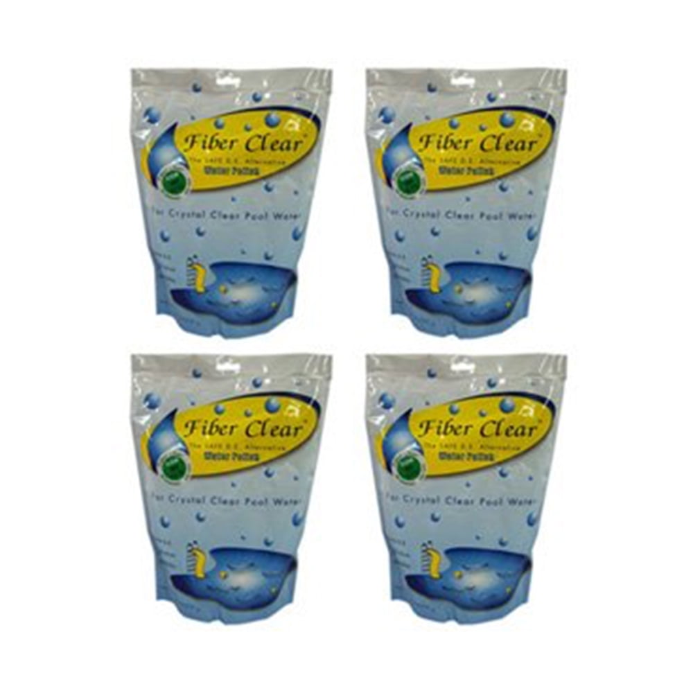 Fiber Clear 9oz Cellulose Media DE Alternative for Pool DE Filters