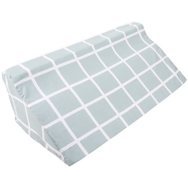 BRIGHTFUFU Almohada de cuña, almohada de posicionamiento, cojín para paciente postrado en cama, cojín de cuña triangular para dormir