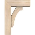 thumbnail image 3 of Ekena Millwork 7 1/2"W x 22"D x 30"H Imperial Block Smooth Bracket w/ Offset Brace, Douglas Fir, 3 of 25