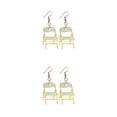 thumbnail image 3 of Minnieouse Pendientes de silla plegables, duraderos y elegantes, se mantienen elegantes durante todo el día, aleación ligera y a la moda Type1 NO1, 3 of 6