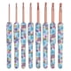 thumbnail image 1 of 8pcs Crochet Hooks Set With Polymer Clay Handle Diy Craft Making Crochets Hook Accessories, 1 of 5