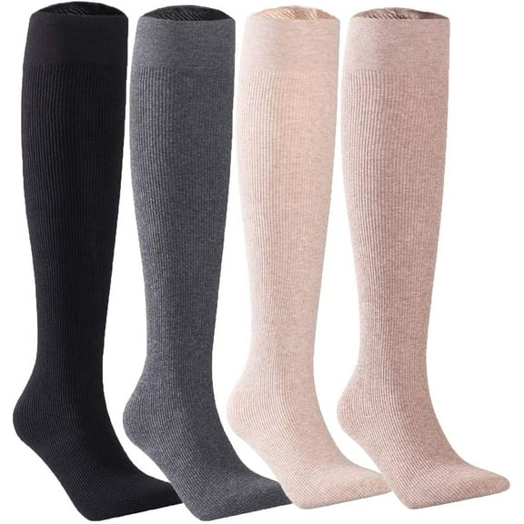Lovely Annie Incredible Women's Thigh High Cotton Boot Socks L1888 Size 5-11