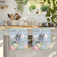 thumbnail image 4 of Easter Kitchen Towels Set of 2, Country Spring Bunny Eggs Botanicals Wooden Plank Absorbent Dish Towels for Kitchen, Microfiber Hand Towel, Quick Drying Tea Towel for Cleaning Decorative Dishcloths, 4 of 7