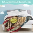 thumbnail image 3 of Softball Blanket Softball Gift for Teens, Flannel Soft Warm Plush Sport Throw Blanket for Girls Boys Kids Teen Softball Lovers All Season Couch Sofa Bed Living Room Home Decor(40"x50"), 3 of 7