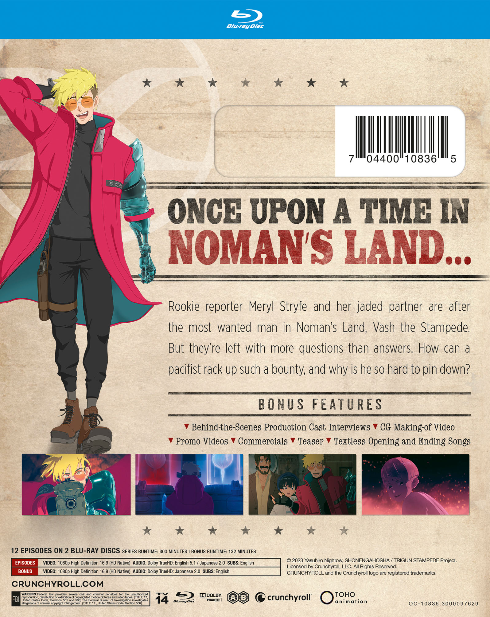 Trigun Stampede (Blu-ray), (Funimation Prod, Anime