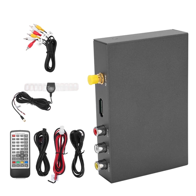 TV Signal Box, 75 ohm H.265 TV Digital TV Box 1080p 80 km/h Para Accesorio de Automóviles