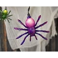 thumbnail image 4 of Cadena de luces GOOTHY para Halloween con forma de araña, 10 LED, 2,6 m, para exteriores, 4 of 8