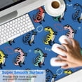 thumbnail image 2 of Long Mouse Pads for Desk,Blue Cartoon Dinosaurs Text Pattern Desk Mats on Top Of Desks, Desk Mouse Pad Extra Large with 3mm Non-Slip Base and Stitched Edge for Gaming,Office,Work,Home 47.3"x23.6", 2 of 6