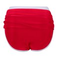 thumbnail image 5 of DHFJKG High Waisted Swimsuit Bottoms Women Color Block High Cut Swim Briefs Tummy Control Bikini Bottom Trendy Beachwear, 5 of 9