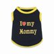 thumbnail image 1 of Pet Dog T-Shirt I Love My Mom and Dad Tank Top Gift Clothes for Small Puppies Cats Kittens Chihuahua Poodle Teacup Terrier Rabbit Puppy (S, Yellow-M), 1 of 2