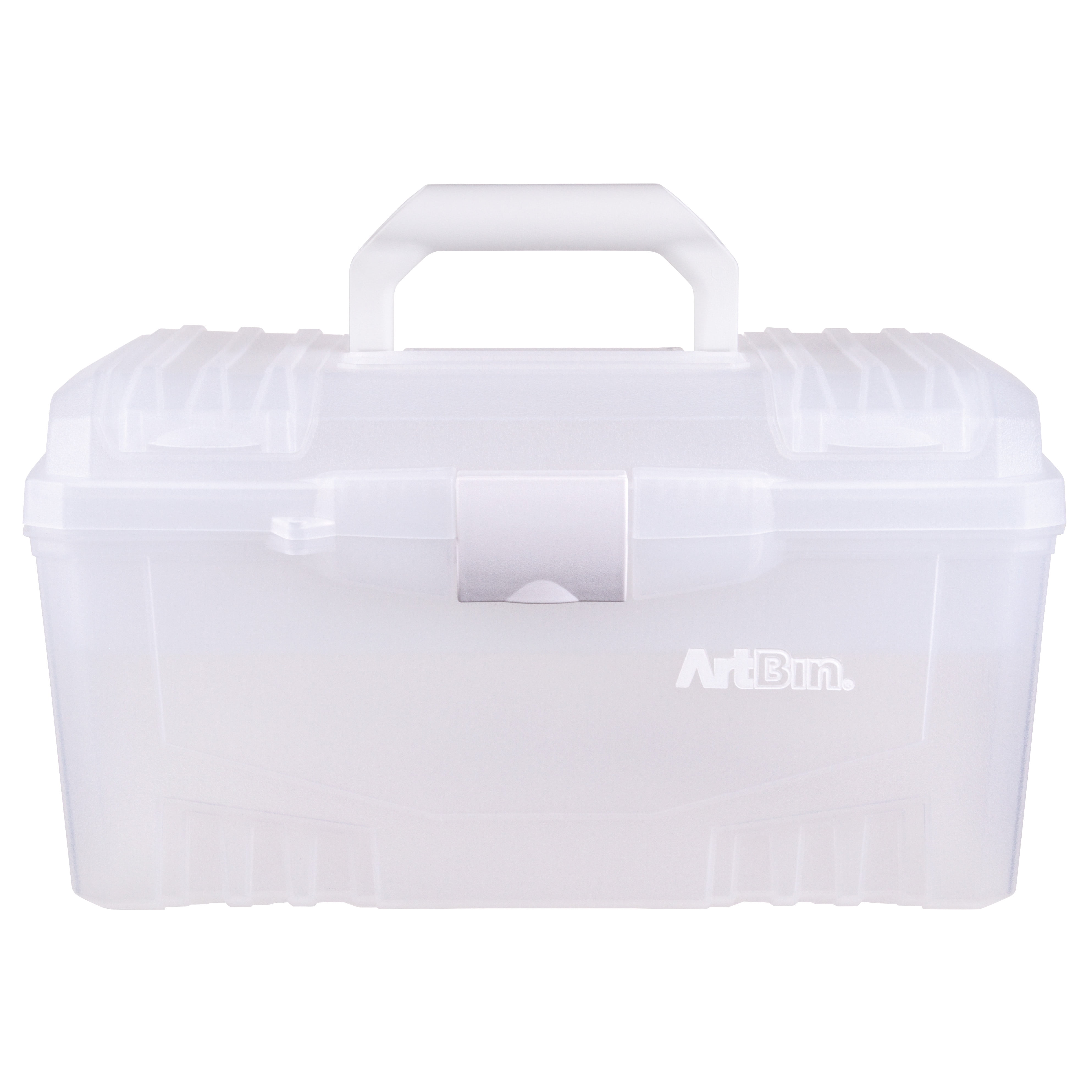 ArtBin Twin Top Storage Boxes with LiftOut Tray Clear