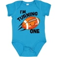 thumbnail image 3 of Inktastic Birthday I'm Turning One with Football Boys or Girls Baby Bodysuit, 3 of 5