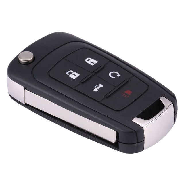 Llave de Chip de Control remoto de coche de entrada de 5 botones para CHEVROLET CAMARO CRUZE MALIBU SONIC GM Jadeshay A