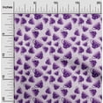 thumbnail image 2 of oneOone Tissu Georgette Viscose Violet Ustensiles Tasse Matériel de Robe Tissu Imprimé Tissu au Mètre 42 Pouces de Large, 2 of 4