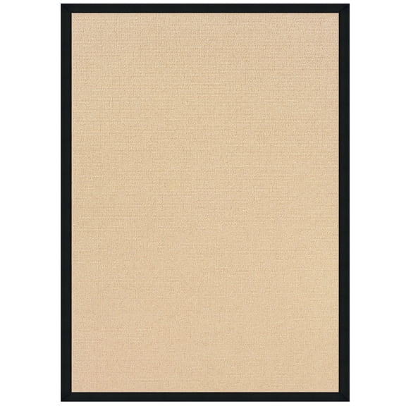 Linon Athena Natural & Black 9.10x13, Rug