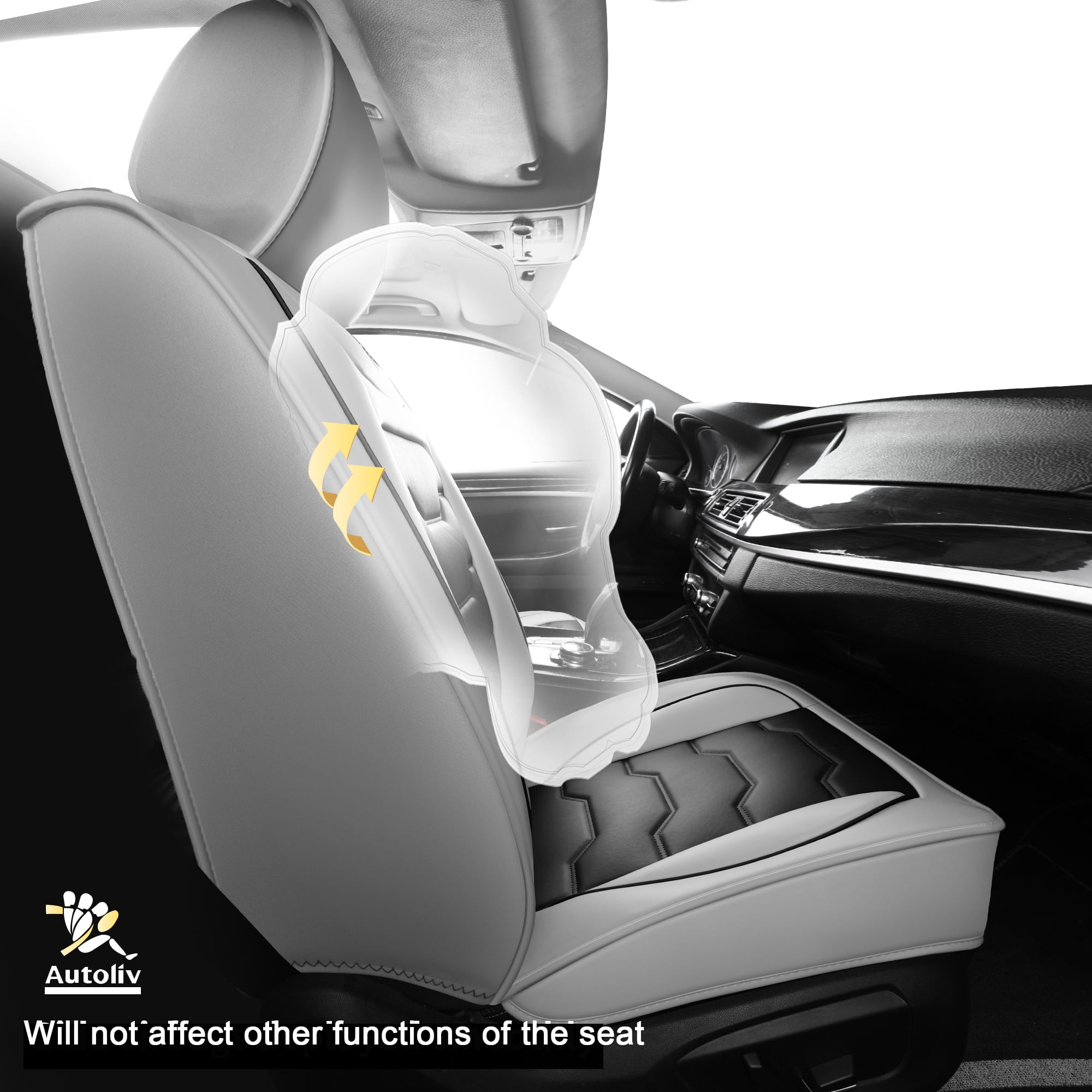 All-season five-seat car seat covers, suitable for most cars, waterproof and comfortable.