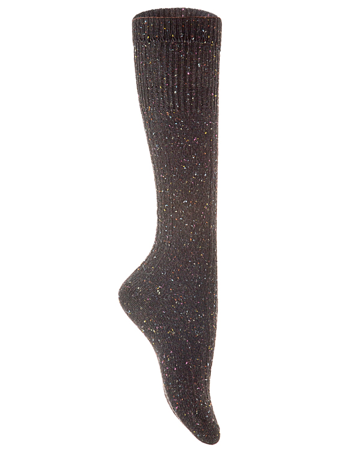 Lovely Annie Women's 2 Pairs Knee High Crew Wool Socks Size 6-9 (Black ...
