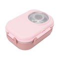 thumbnail image 4 of Caja térmica Bento, contenedores Bento de doble capa de 1450 ml Compartimento de acero inoxidable a prueba de fugas en forma de cámara para picnic ANGGREK  Otros, 4 of 8