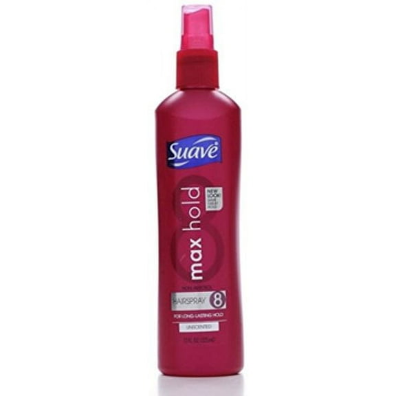 Suave Unscented Non Aerosol Hairspray, Max Hold 11 oz