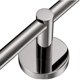 thumbnail image 5 of Double toilet paper holder SUS 304 stainless steel mirror polished stylish bilateral tissue holder wall mounted, circle base, 5 of 5