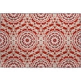 thumbnail image 2 of Addison Rugs Mayfield Washable Transitional Circles Red Rectangle Rug, 1'8" x 2'6", 2 of 5