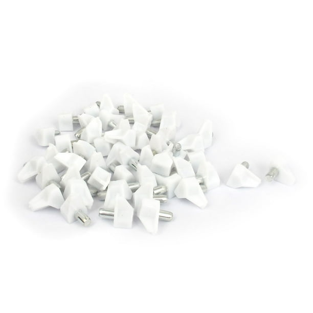 Uxcell 5mm Plastic Shelf Support Holder Peg Stud Pin for Kitchen