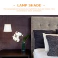 thumbnail image 4 of HEALEEP Beige Fabric Floor Lamp Shade for Home Decoration Easy Installation 9.5 x 7.5 Inches, 4 of 8
