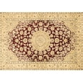 thumbnail image 1 of Ahgly Company Indoor Rectangle Medallion Brown Traditional Area Rugs, 2' x 3', 1 of 4