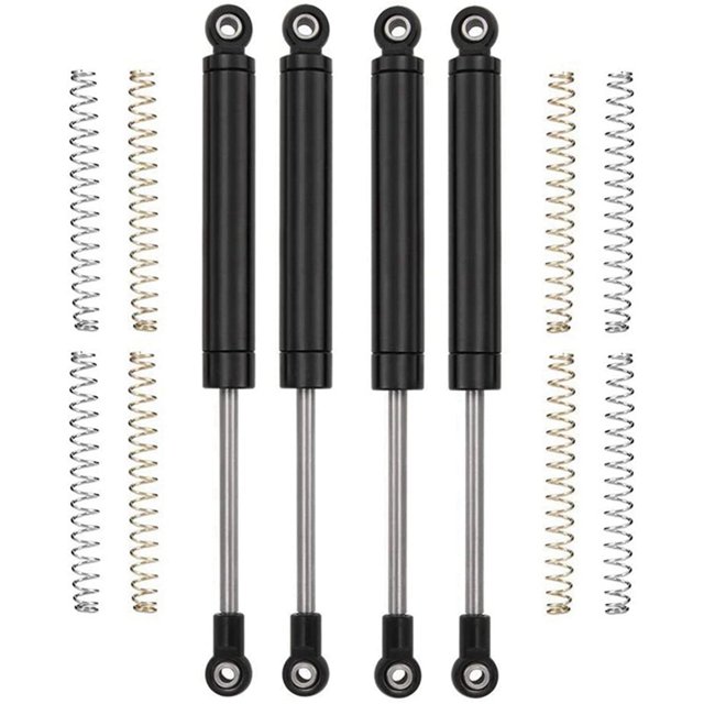 Resorte amortiguador de choque RC para coche de orugas 1/10 Rc Trx4 Scx10 D90, 4 unidades Afortunado Sencillez