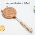 thumbnail image 2 of <p> Baking Maker  Baking Tray Non Stick Even Heating Detachable Handle Pancake Frying Pan For</p>, 2 of 7