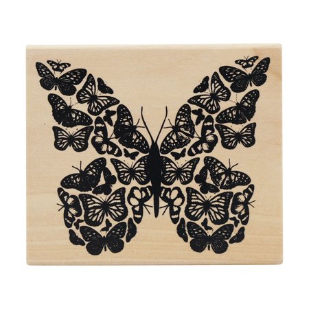 UPC: 0195158746761 | Butterfly Wooden Stamp by Recollections™