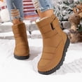 thumbnail image 5 of Women's Winter Snow Boots - Slip-On Shoes with Thick Anti-Slip Sole for Cold Weather, Outdoor & Casual Wear, 5 of 13