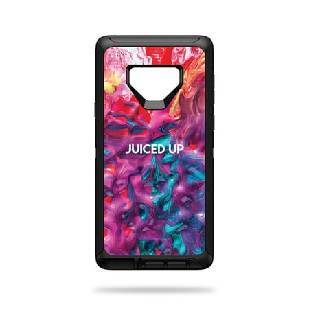 Skin For OtterBox Defender Galaxy Note 9 - Juiced Up | Protective, Durable, and Unique Vinyl Decal wrap cover | Easy To Apply, Remove, and Change (Best Juice Defender Settings)