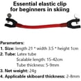 thumbnail image 4 of Conector de esquí de color, clip de esquí, seguridad de esquí para niños, para principiantes para usar en esquí Conector de punta de esquí, 4 of 5