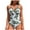 #0270-Army Green, variant on Ailaofu Women's One Piece Swimsuit Tummy Control V Neck Bathing Suits