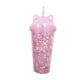thumbnail image 1 of Vaso Glitter con Popote y Tapa con Orejas de Gato Gatito Rosa HappyWare Glitter Rosa, 1 of 3