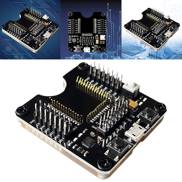 Placa desarrollo Placa prueba accesorio combustión para ESP-12S/12F/07S (ESP WROOM 32)