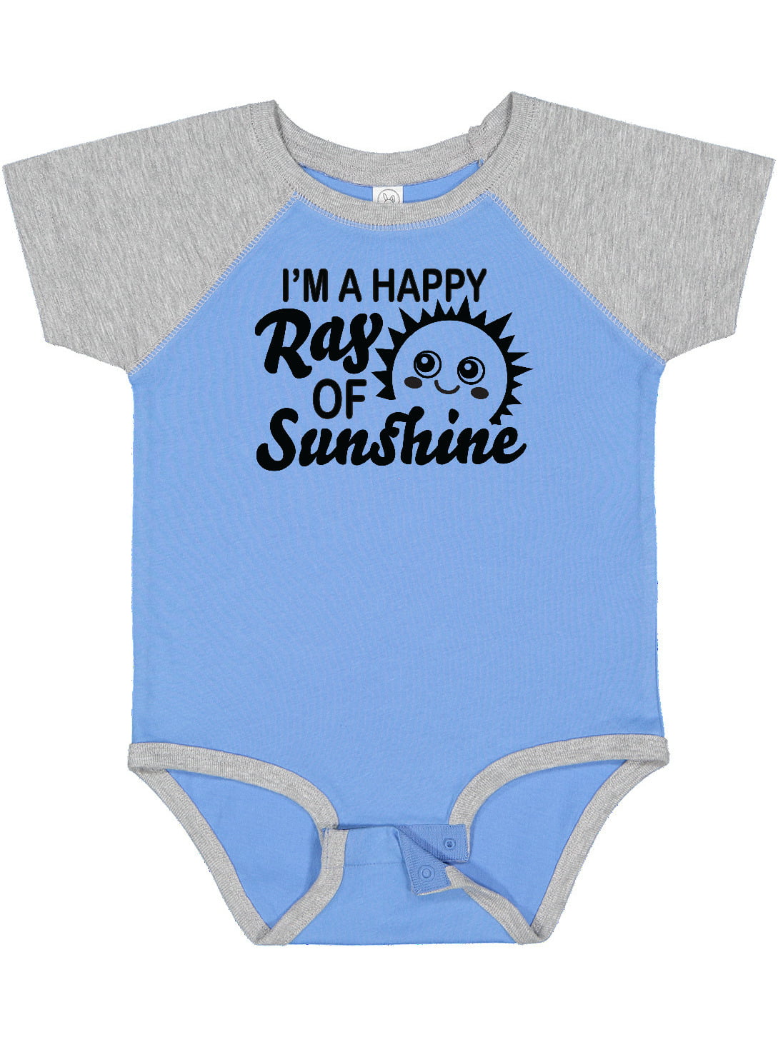 Inktastic Im A Happy Ray Of Sunshine With Happy Sun Infant Creeper Summer Cute 