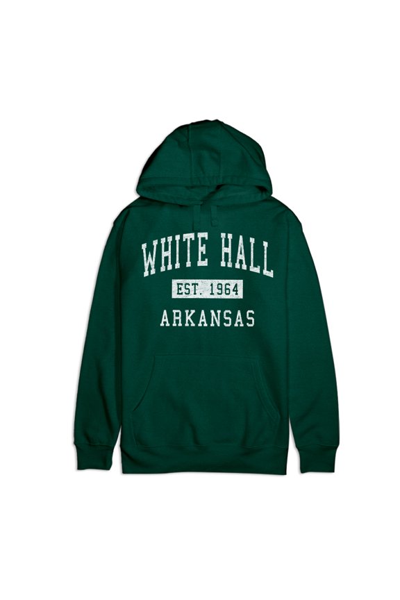 White Hall Arkansas Classic Established Premium Cotton Hoodie