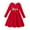 Red Christmas Dwarf, variant on Actgleam Toddler Girls Long Sleeve Dress A-Line Formal Dresses for Girl,Pink,5Year