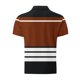 thumbnail image 4 of Blusa y camisa de manga corta con cuello vuelto para hombre, blusa deportiva informal con botones y estampado de rayas, blusa de manga corta con cuello vuelto para hombre, blusa de poliéster para homb, 4 of 5